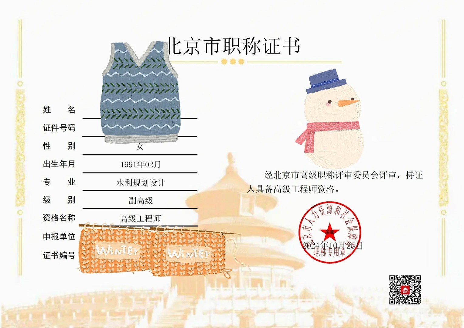 水利规划设计-高级工程师